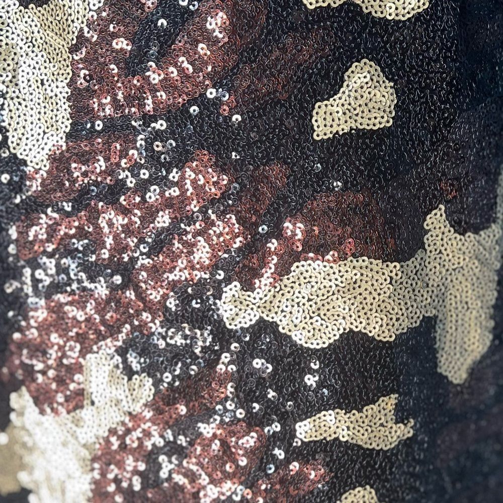 REVOLVE Three Eighty-Two Sequin Mini Skirt, Brown… - image 10